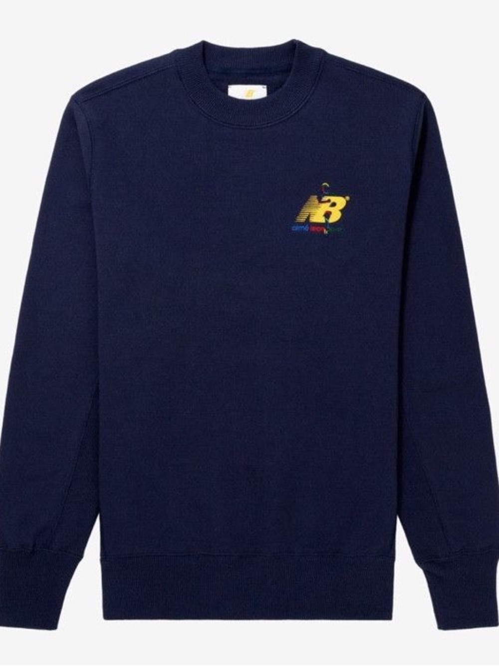 Aime Leon Dore New Balance Navy Crewneck Sweater with Logo